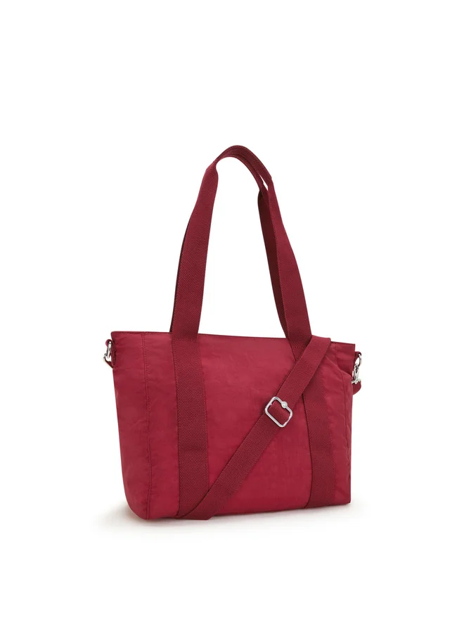 كيبلينغ Asseni S Funky Red Small Tote