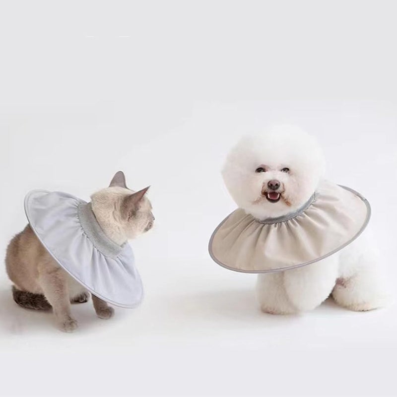 Soft Recovery Collar Detachable Dog Pet Surgeries Recovery Suitable for Various Size Comfortable Cats Cone - Image 5