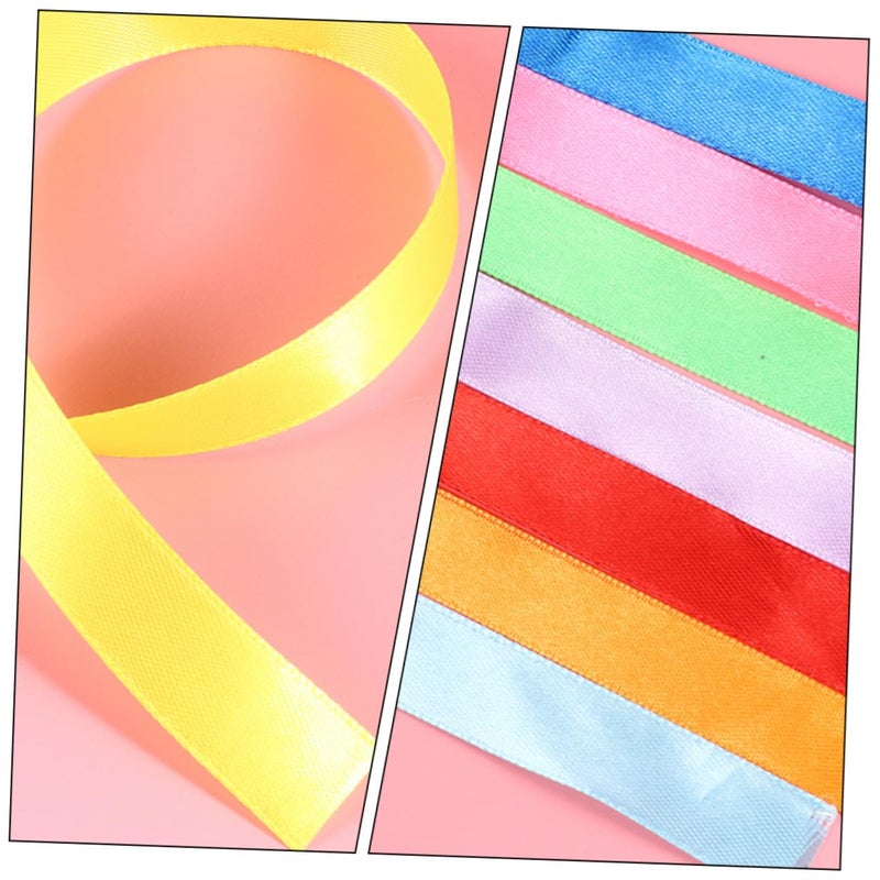 Mixed Color Satin Ribbon Pack 1.5cm Wide For Wrapping Bouquets DIY Crafts And Festival Decorations - Image 5