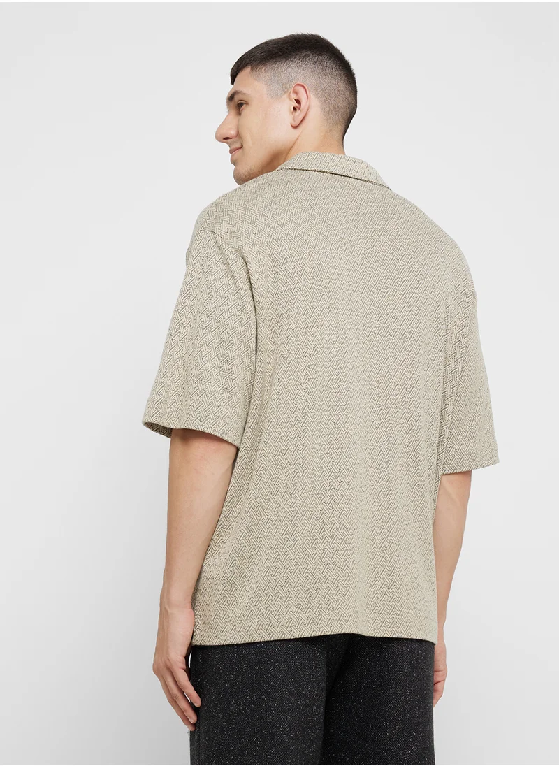 TOPMAN Oversized Relaxed Fit Shirt