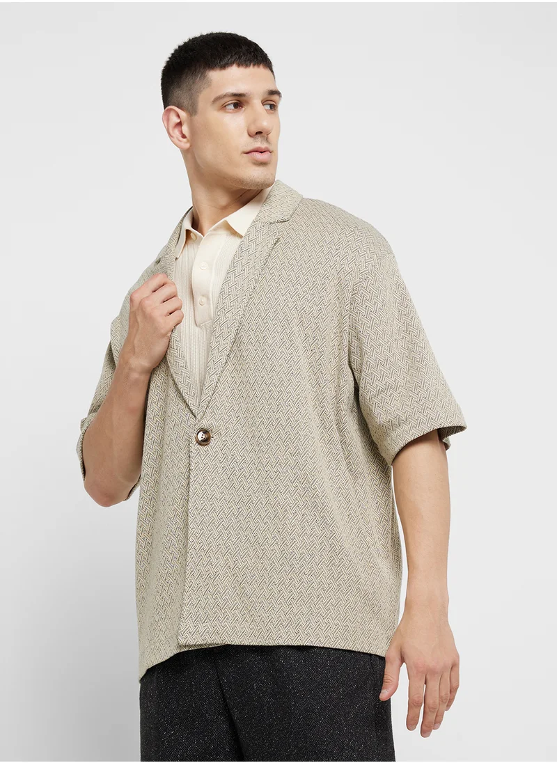 TOPMAN Oversized Relaxed Fit Shirt