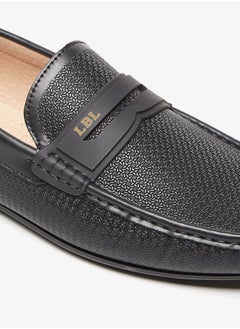 LBL by Shoexpress Men's Textured Slip-On Moccasins  - Image 5