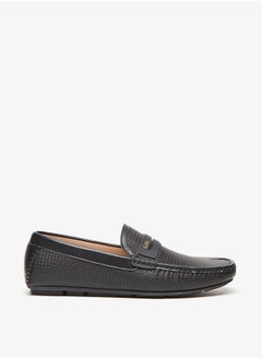 LBL by Shoexpress Men's Textured Slip-On Moccasins  - Image 1