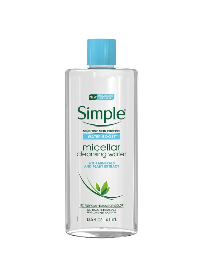 Simple Water Boost Micellar Cleansing Water, Sensitive Skin, 13.5 oz - Image 1