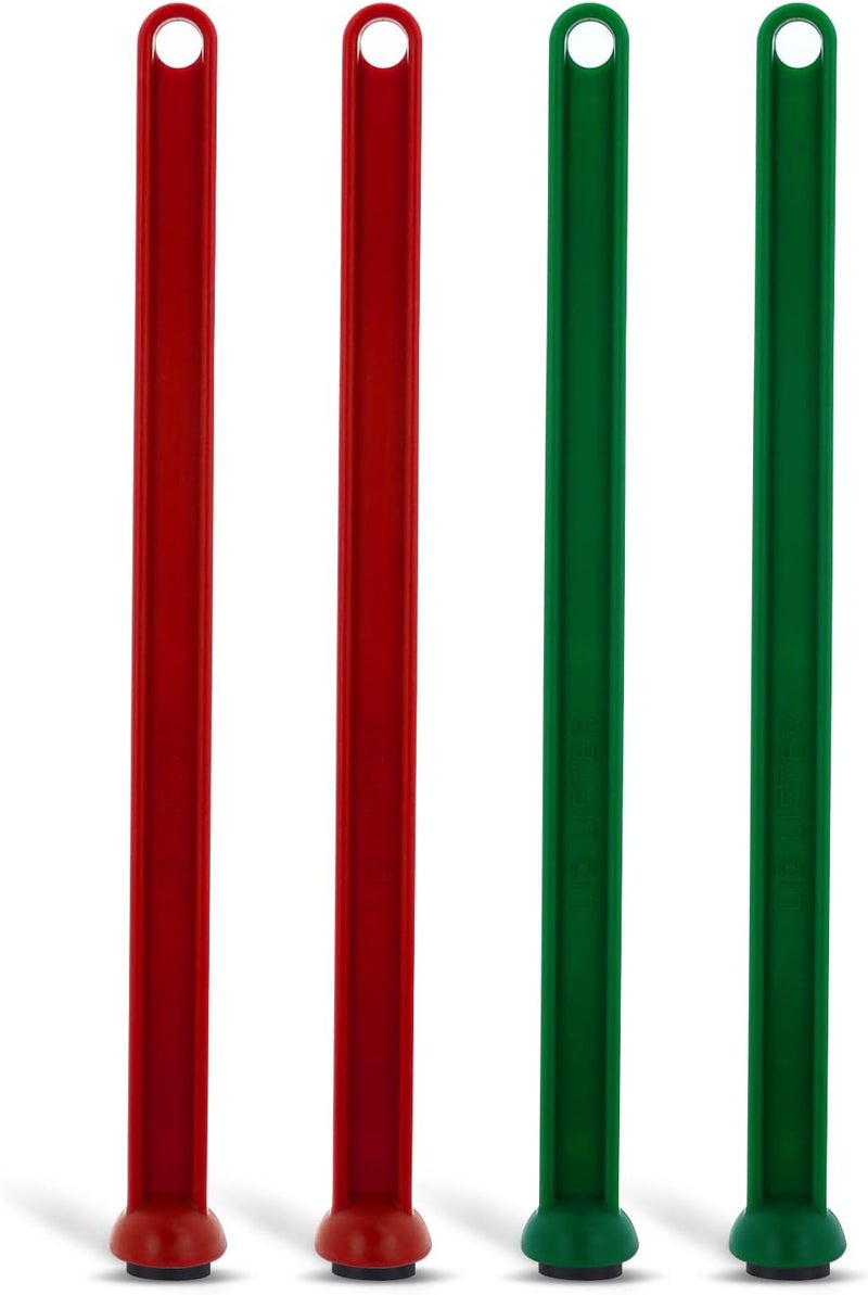 Aster 4 Pieces Magnetic Lid Lifter Canning Lid Lifter Kit, Magnetic Jar Lids Lifters (7 Inch) Canning Magnet Wand, Easy Cannings Tools Lifts Iron Lids and Similar Cannings Kits - Image 1