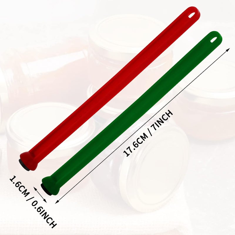 Aster 4 Pieces Magnetic Lid Lifter Canning Lid Lifter Kit, Magnetic Jar Lids Lifters (7 Inch) Canning Magnet Wand, Easy Cannings Tools Lifts Iron Lids and Similar Cannings Kits - Image 3