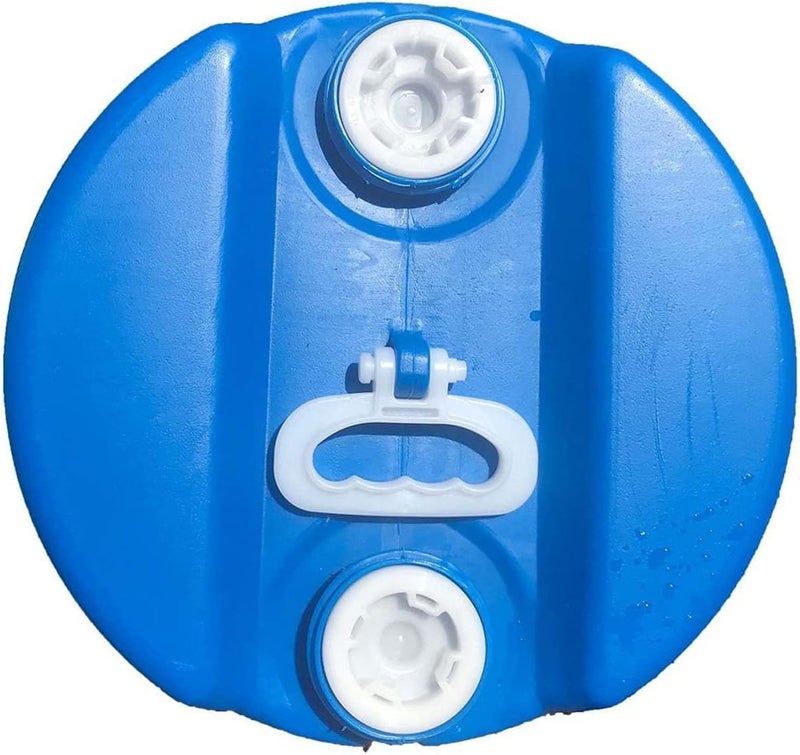 Weilan Bung Caps 2 inch Fine Thread Barrel Lid Plastic Bung Hole Caps 10 Pieces with Gasket for 55 Gallon Drum - Image 2