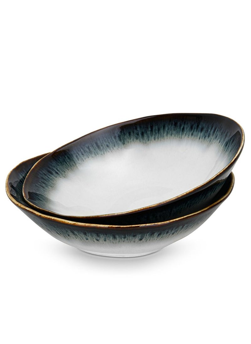 Fissman Deep Plate 20cm Galactica Series, Cereal Bowls, Dishwasher & Microwave Safe, Perfect for Cereal, Soup and Rice, Versatile Bowls  - Image 1