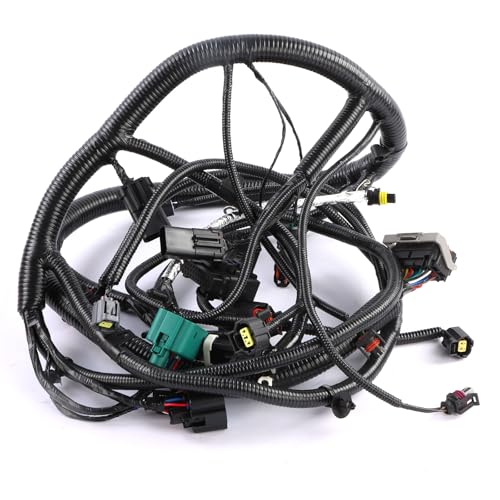 INGKAN 5C3Z-12B637-BA Engine Wiring Harness Fits for Ford F-250/ F-350/ F-450/ F-550 Super Duty 2005 2006 2007 6.0L V8 Diesel Turbo OE 5C3Z-12B637-BA - Image 1