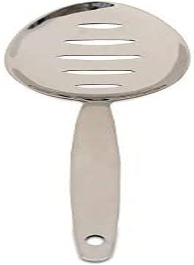 BNAZIND Chef Kunz Slotted Spoon | 18/10 Stainless Steel Large Serving Sauce Spoon | 9 Inches Plating Daily Chef Cooking Spoons - Image 5