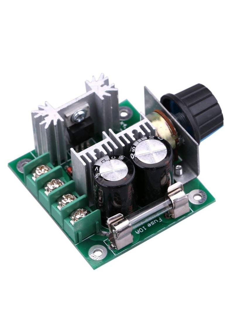 DC Motor Speed Controller 10V–40V 10A PWM Regulator - Image 2