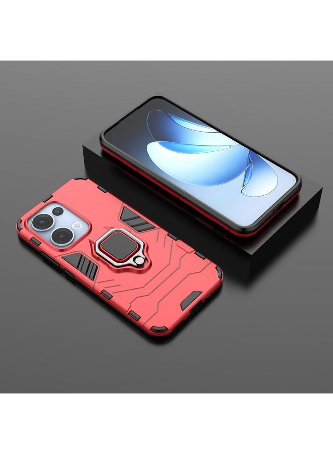 S-TOP Case For OPPO Reno13 5G Global Magnetic Ring Holder PC + TPU Phone Case - Image 2