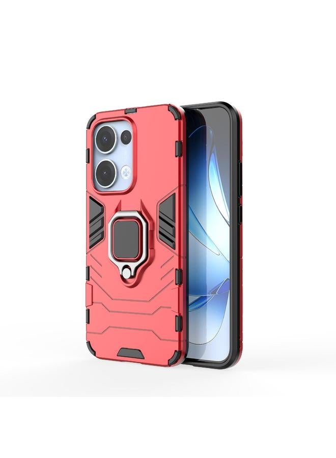S-TOP Case For OPPO Reno13 5G Global Magnetic Ring Holder PC + TPU Phone Case - Image 1