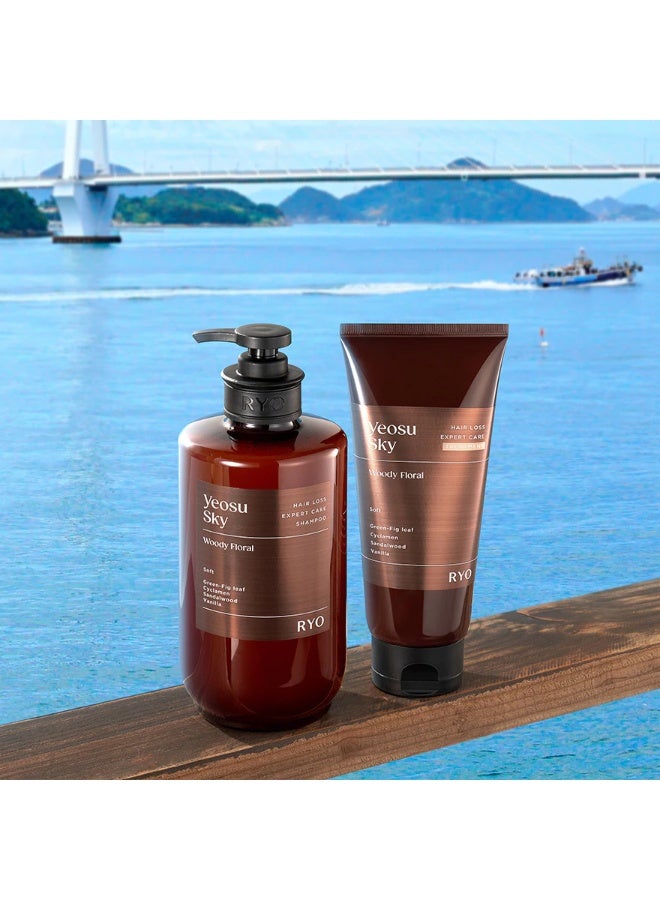 RYO Hair Loss Expert Care Perfume Shampoo Yeosu Sky Woody Floral 585ml - Image 2
