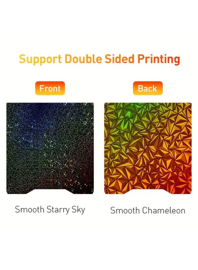 Creality Hi 3D Printer PEY PEO Double Sided Heat Bed Spring Steel Sheet 280x265mm - Image 1