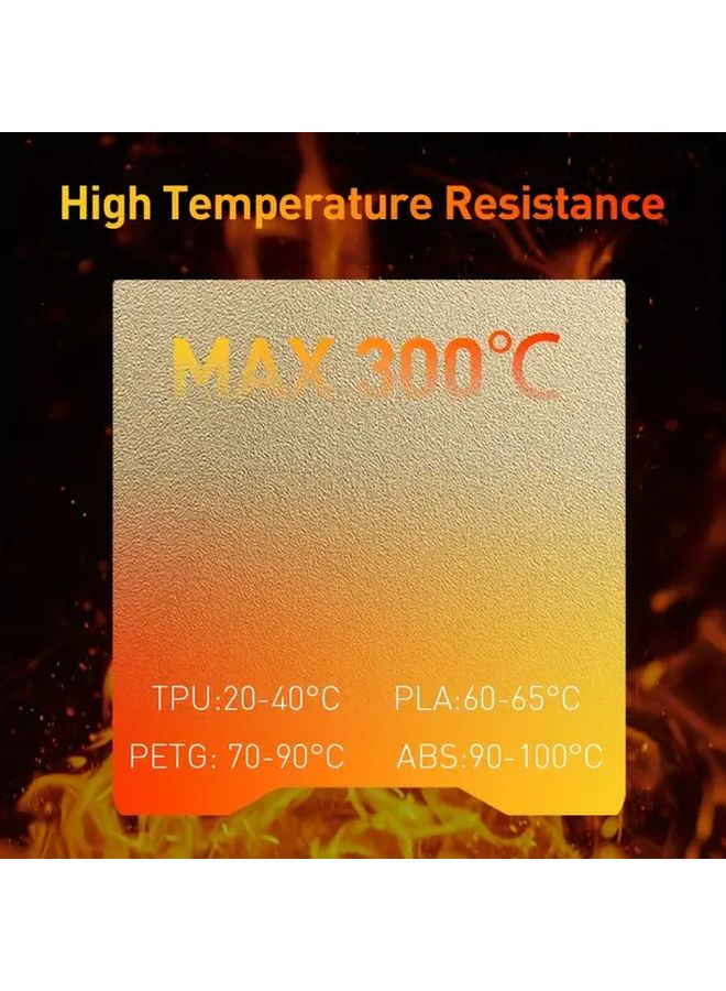 Creality Hi 3D Printer PEY PEO Double Sided Heat Bed Spring Steel Sheet 280x265mm - Image 4