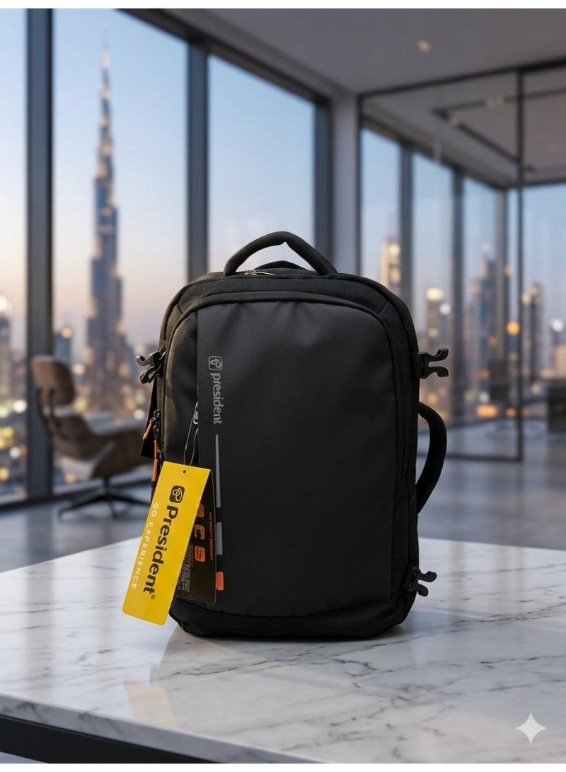 President Backpack for Travel, Flight Approved Water-Resistant 18.5-Inch Laptop Carry-On Bag, Large Business Weekender for Men & Women - Image 2