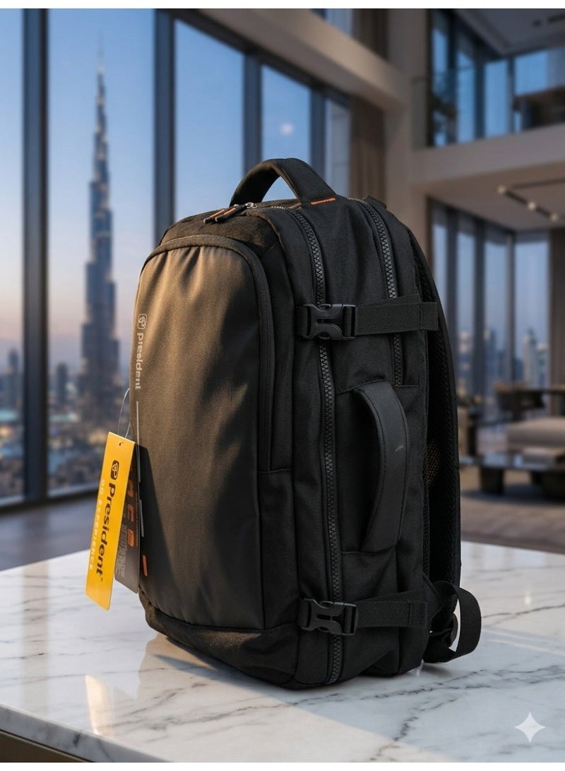 President Backpack for Travel, Flight Approved Water-Resistant 18.5-Inch Laptop Carry-On Bag, Large Business Weekender for Men & Women - Image 5