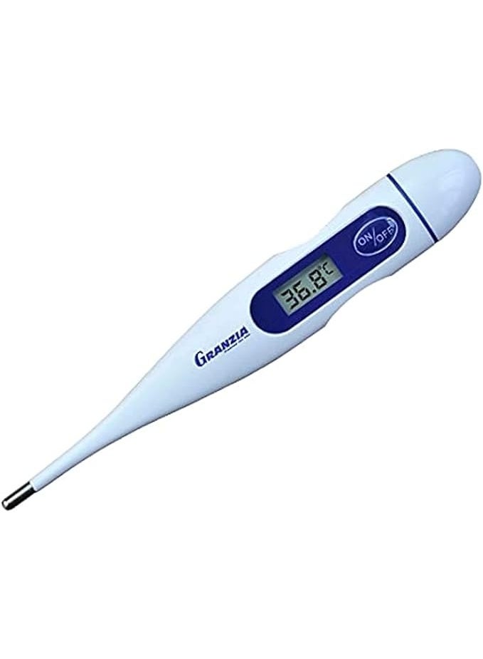 Granzia Digital Thermometer – Fast & Accurate Temperature Measurement, Non-Contact Forehead & Body Use
