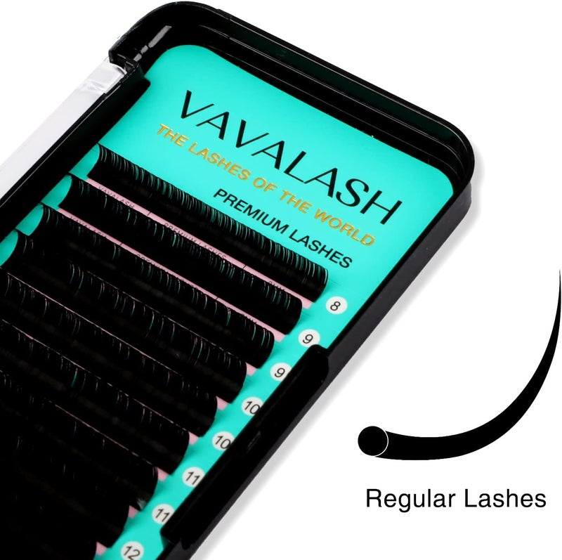 VAVALASH Eyelash Extensions 0.03 CC Curl 20-25 Mixed Lash Extensions Supplies Individual Lashes Premium Silk Volume & Classic Lash Soft Matte Dark Professional Eyelashes Extension (0.03-CC-20-25 Mixed) - Image 5