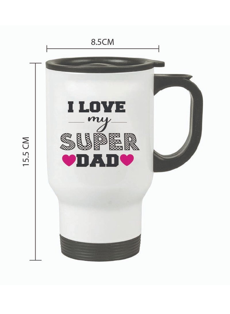 PRINTSHOP4ME Father's Day Travel Mug - Dad's Birthday Gifts from Daughter and Son - Gifts for Dad - Dad’s Travel Mug - Dad Gifts - Dad Appreciation Gifts - Gift for Daddy  - Image 2