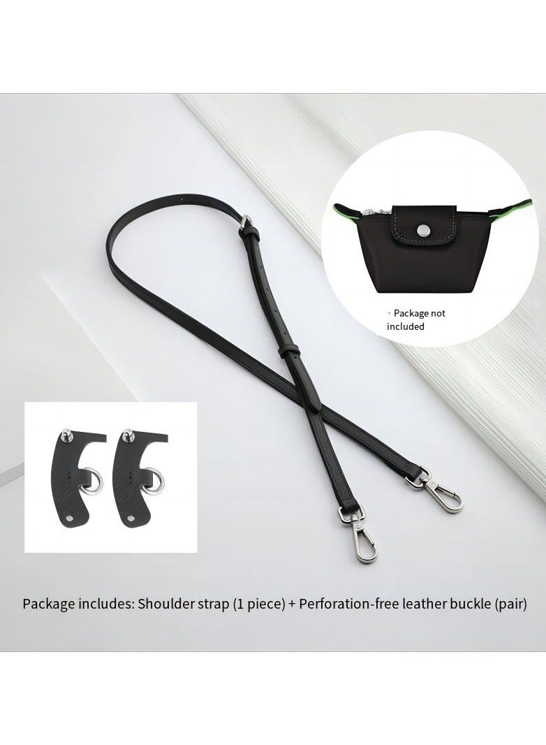 Genuine Leather Purse Straps - Adjustable Shoulder Strap for Longchamp Mini Bags