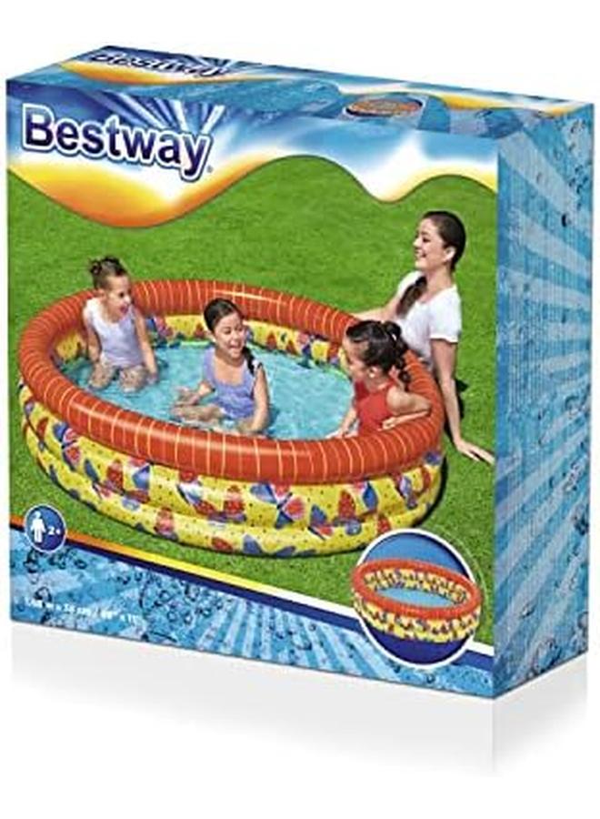 بست واي لعب بركة التجديف الفراشة نفخ الاطفال بركة للأطفال الصغار الفتيات والفتيان 1.68 MX 38 سم - Image 3