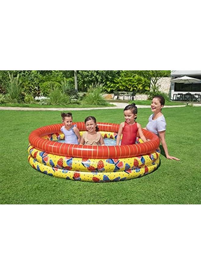 بست واي لعب بركة التجديف الفراشة نفخ الاطفال بركة للأطفال الصغار الفتيات والفتيان 1.68 MX 38 سم - Image 2