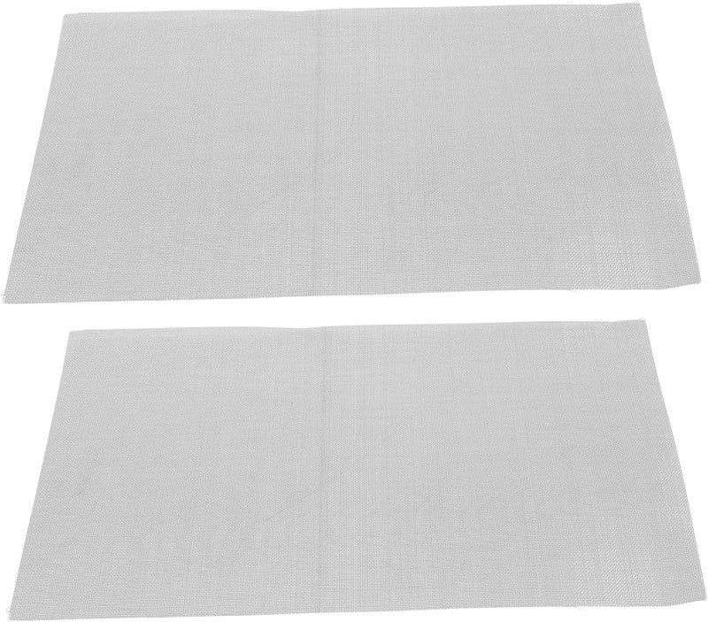 2Pcs Car Bumper Repair Mesh Kit Stainless Steel Wire 20X15CM Fix Holes Cracks Quick Installation - Image 2