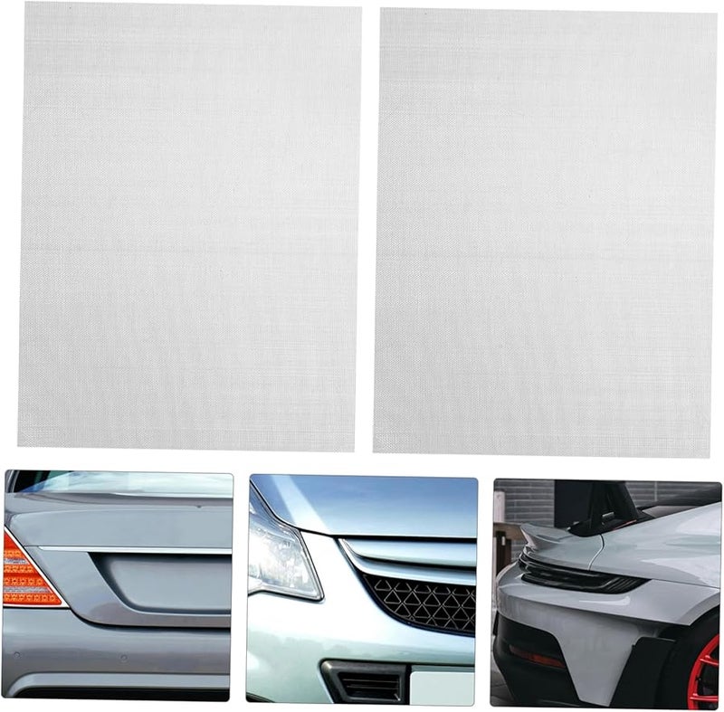 2Pcs Car Bumper Repair Mesh Kit Stainless Steel Wire 20X15CM Fix Holes Cracks Quick Installation - Image 5