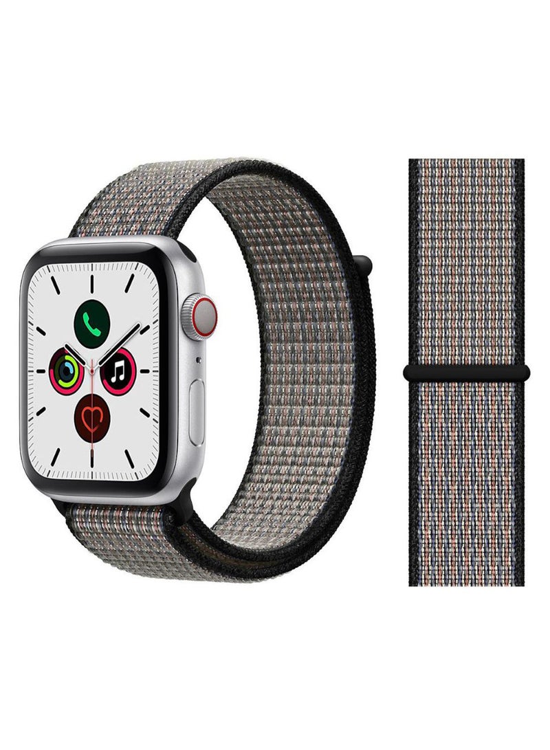 NIBEMINENT Replacement Band For Apple iWatch Series 5/4/3/2/1 42-44mm Royal Pulse - Image 2