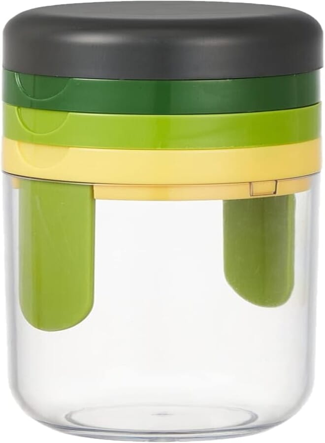 BB Plastic Hand Chopper with 3 Stainless Steel Blades and 400 ml Plastic Tank