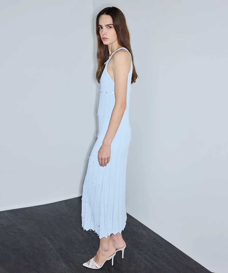 Ipekyol Embellished Halter Dress