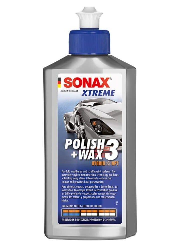 SONAX SONAX Xtreme Polish & wax 3 NanoPro 250ML 
