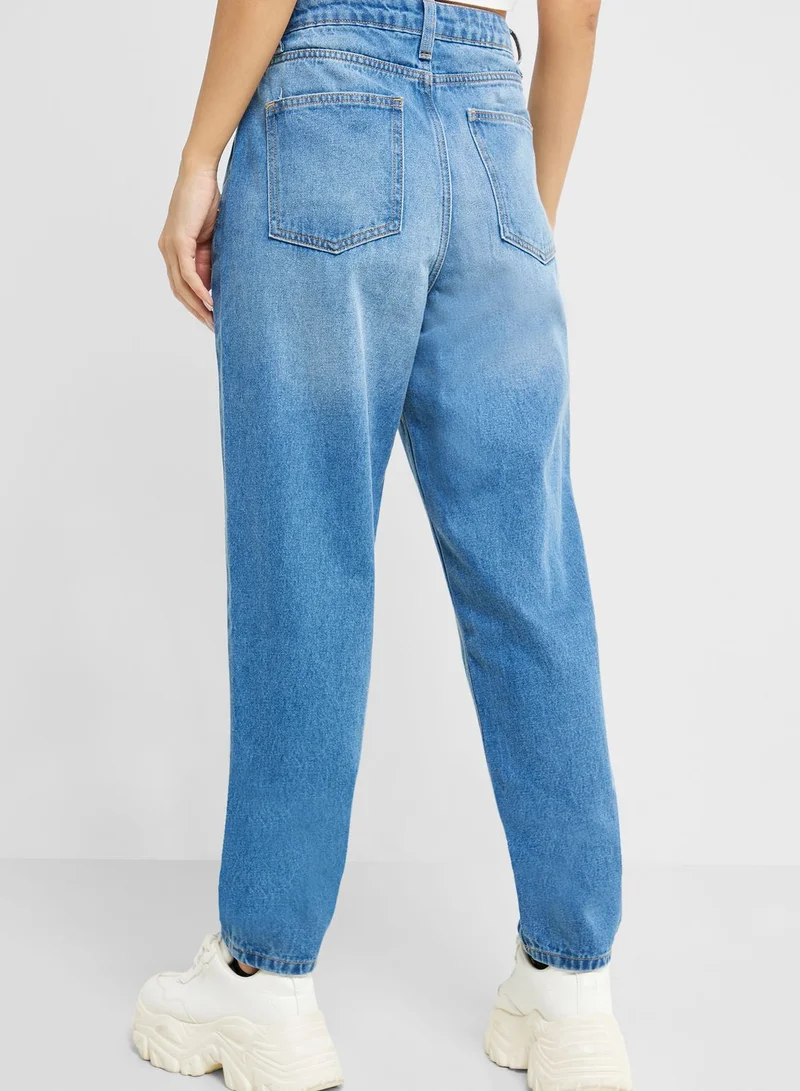 Ginger Mom Fit High Waist Jeans