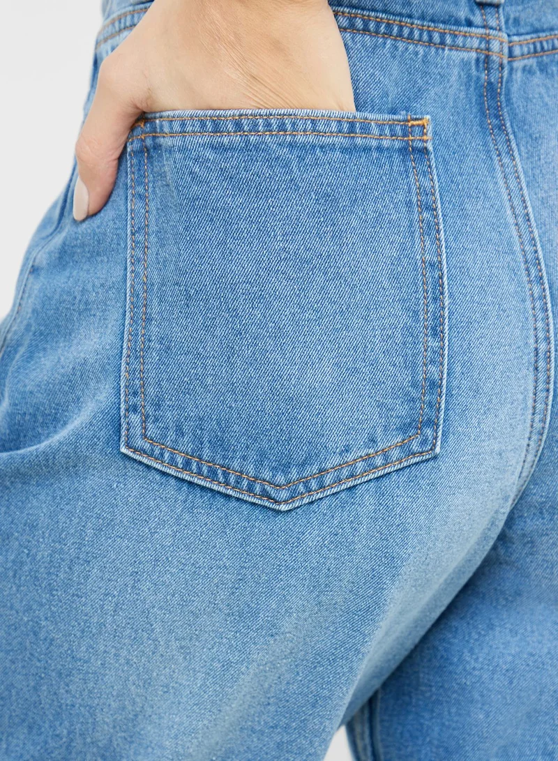 Ginger Mom Fit High Waist Jeans