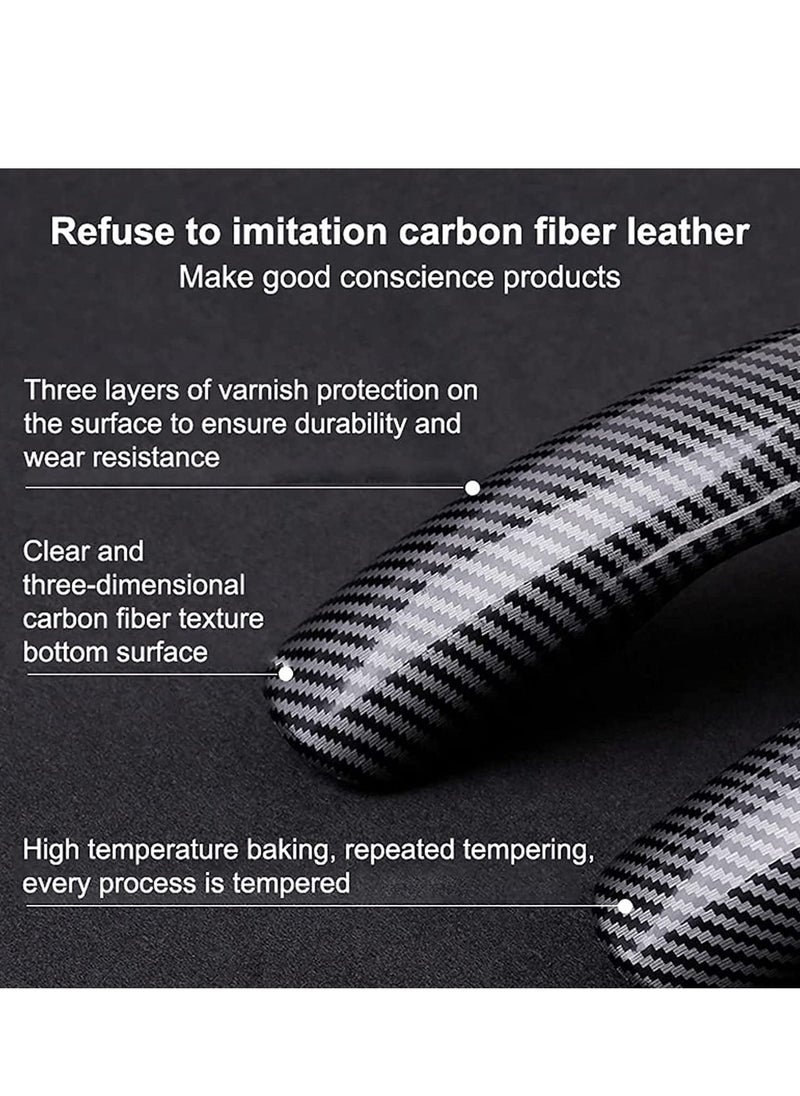 Generic Car Steering Wheel Cover Carbon Fiber Universal Automobile Interior Accessories Sport Non Slip Protector For Diameter - Image 3