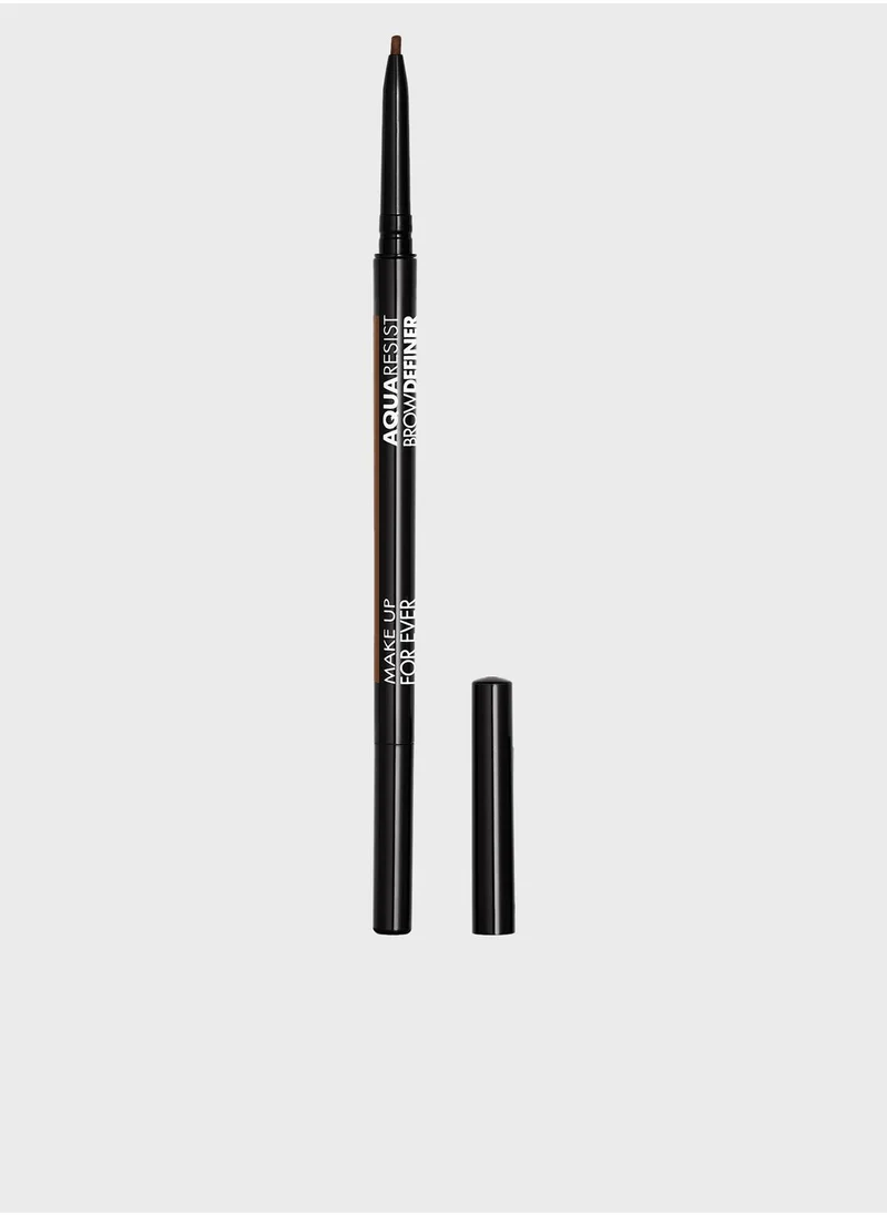 MAKE UP FOR EVER Aqua Resist Brow Definer - 30 Soft Brown