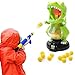 EagleStone Dinosaur Shooting Toys for Boys 5 6 7 8 9 Years Old Electronic Kids Target Games w Air Pump Gun LCD Score Record Sound 24 Foam Balls Birthday Party FavorChristmas Gifts for Toddlers - Image 4