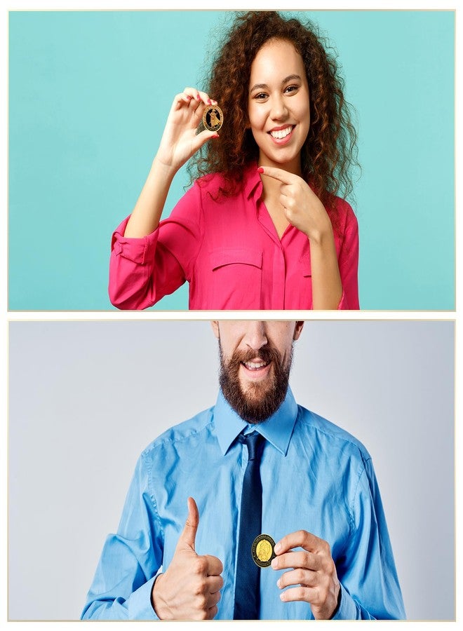 تونديامو تونديمو 36 قطعة من عملات تحدي درع الله التذكارية بكميات كبيرة، عملات صلاة دينية لحفلات عيد الميلاد والكنيسة المسيحية والصلاة للرجال والنساء هدية تذكارية - Image 5