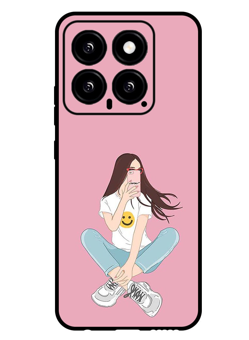 Theodor Protective Case Anti Scratch Shock Proof Bumper Cover For Xiaomi 14 Selfie - Image 1