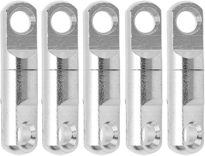 محمل دوار من الفولاذ المقاوم للصدأ 360 درجة، سنارات صيد دوارة، مجموعة من 5 قطع، مقاس 5 - Image 2