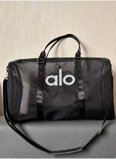 Alo Yoga Transparent Mesh Bag Luggage Bag Yoga Gym Bag Sports Women Bag Outdoor Gym Bag Travel Crossbody Bag 