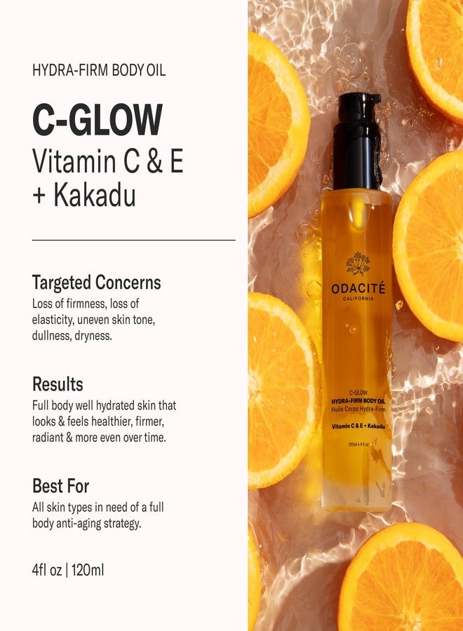 ODACITE C-Glow Hydra-Firm Body Oil - Image 2