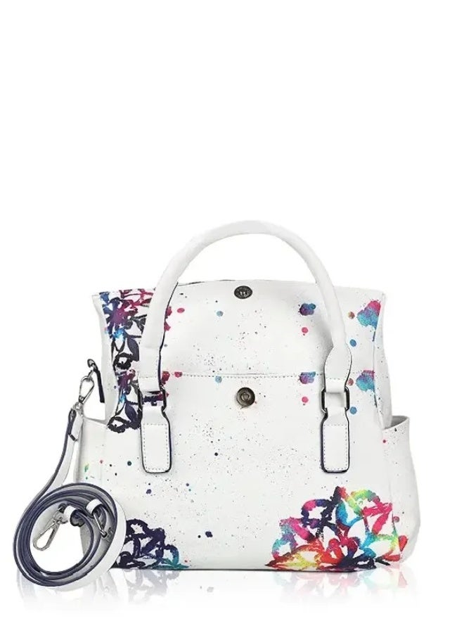 DESIGUAL Stylish Printed Handbag for Women – Compact Fashion Shoulder Bag  –  Trendy Everyday Purse for Casual & Formal Use - Image 2