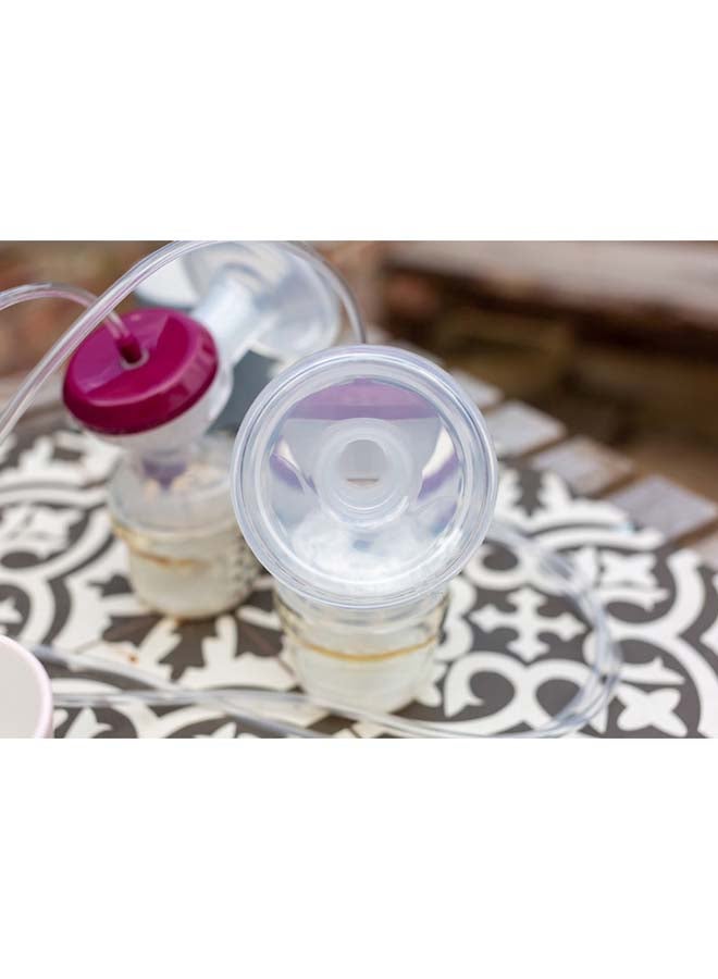 tommee tippee Made For Me Single Electric Breast Pump, Strong Suction, Soft Feel, USB Rechargeable, Quiet, Portable, Express Modes, Baby Bottle Included - Image 5