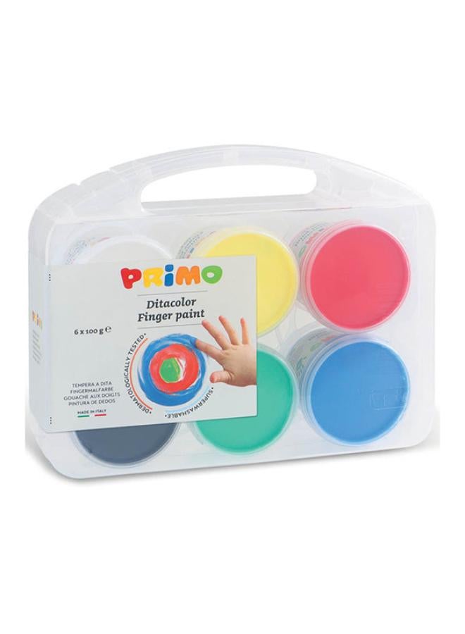 بريمو مجموعة من 6 أدوات تلوين للأصابع للأطفال - Image 1