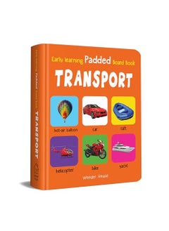 Wonder House Books Early Learning Padded Book of Transport Padded Board Books For Children 