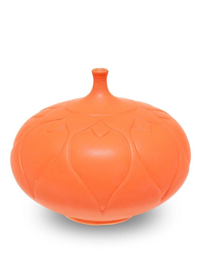 أماكو Amaco Satin Matte SM-68 برتقالي عالي النيران خالي من الرصاص للفخار والسيراميك - Image 1
