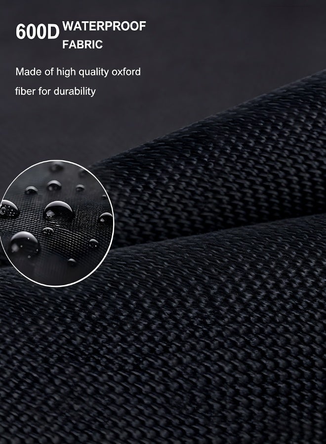 MATVHRUI Car Trunk Organizer Foldable Storage Box, Large Capacity 600D Oxford Boot Organizer with 3 Compartments and Side Pockets for SUV, Sedan, Van and Truck - Image 4